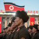 A photo of North Korean soldiers.